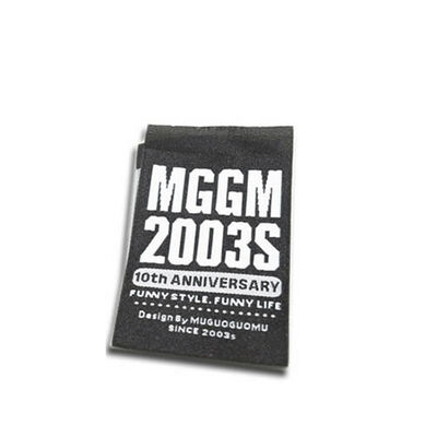 Fabriek Custom Luxury T-Shirt Logo Mode Geweven labels voor Diy kleding gebruik