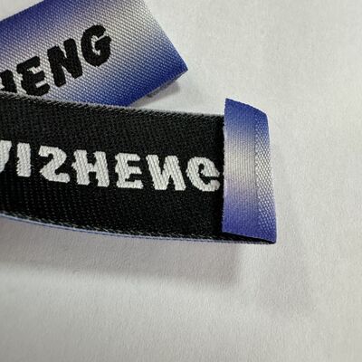 Duurzame, op maat geweven labels voor kleding en mode, gepersonaliseerde branding tags met logo