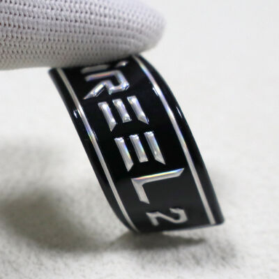 3D TPU Voltage Patch - Custom Geometric Logo Label for Apparel, Bags & Accessories