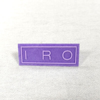 Silikon gedrukt etiket - Custom Logo Silikon pleister voor kleding decoratie