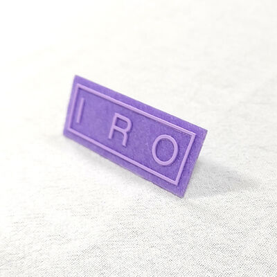 Silikon gedrukt etiket - Custom Logo Silikon pleister voor kleding decoratie