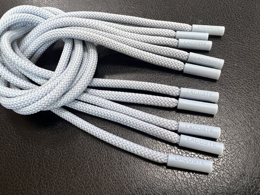 Siliconen ritstrekker - Koordtips voor kleding & accessoires (Grijs, 5 stuks)