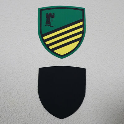 Custom Silicone Screen Printed Label Waterdicht Duurzaam Logo Tag voor Sportswear & Uniforms