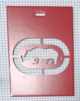 Op maat gemaakte hangtag nieuw ontwerp lage prijs kleding accessoires swing hang tag voor kleding