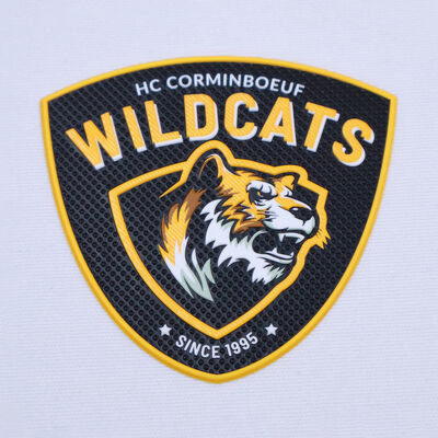 Aangepaste 3D TPU High-Frequency Patch | Sportteamlogo Label in Wildcats Stijl