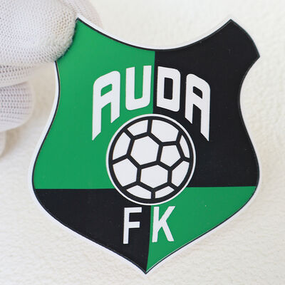 Custom 3D siliconen badge voor voetbalkits