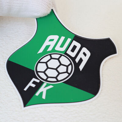 Custom 3D siliconen badge voor voetbalkits