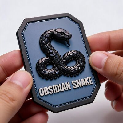 Op maat gemaakte hoge dichtheid 3D opgeheven zachte PVC-patches Groothandel Meerkleurig Gepersonaliseerd scherp detail Gedrukt rubberlabel