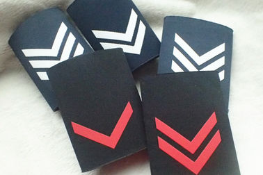 Het militaire Scherm die van de Epaulettendouane het Eenvormige, Blauwe Epaulet van de Schouderraad drukken