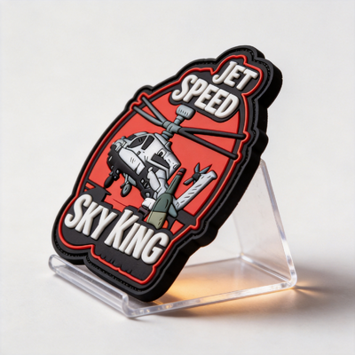 Custom 3D High Frequency TPU badges met siliconen materiaal en gepersonaliseerde logo's voor duurzame kleding en kleding patch branding