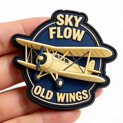 Custom 3D High Frequency TPU badges met siliconen materiaal en gepersonaliseerde logo's voor duurzame kleding en kleding patch branding