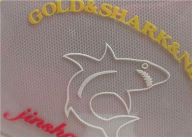 3D In reliëf gemaakte Kleurrijke Etiketten van de het Schermdruk met Hete de Hittepers van de Smeltingslijm voor T-shirt