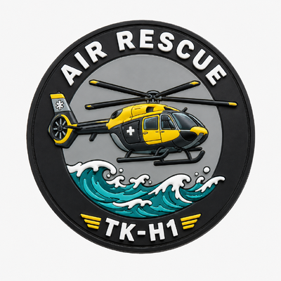 Custom siliconen 3D High Frequency TPU badges met gepersonaliseerde logo's ontworpen voor kleding en kleding patch branding