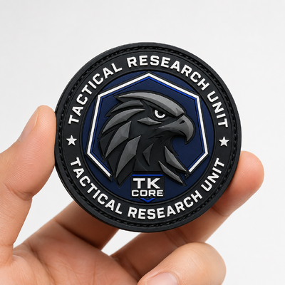 Gepaste 3D-hogefrequentie-TPU-badges voor kleding en tassen