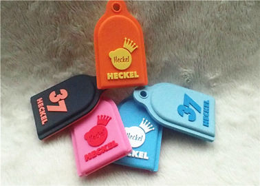 SGS personaliseerde Promotiegiften/Multi - Gekleurd In reliëf gemaakt of Debossed-Siliciumpvc Keychain