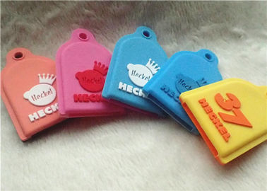 SGS personaliseerde Promotiegiften/Multi - Gekleurd In reliëf gemaakt of Debossed-Siliciumpvc Keychain