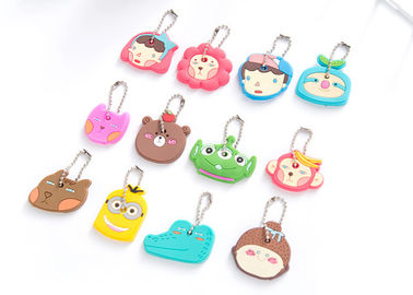 SGS personaliseerde Promotiegiften/Multi - Gekleurd In reliëf gemaakt of Debossed-Siliciumpvc Keychain