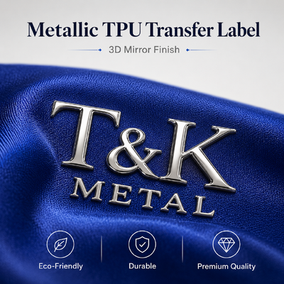 Custom Tpu Warm Transfer Logo 3D Tpu Label Transfer Soft Tpu Logo Voor kleding