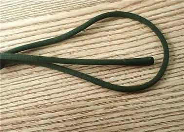 Customerized 4MM Zacht en Mat het Siliconeeinde van het Ritssluitingskoord voor Kleding, Schoenen
