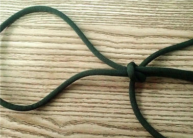 Customerized 4MM Zacht en Mat het Siliconeeinde van het Ritssluitingskoord voor Kleding, Schoenen