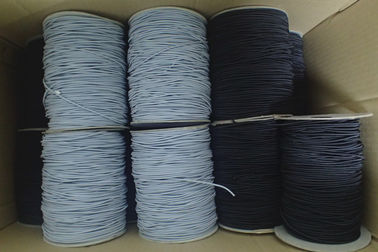 Kleurrijk 2.5MM Rond Elastisch Koord, het Embleem van de het Schermdruk op Elastische Kabel
