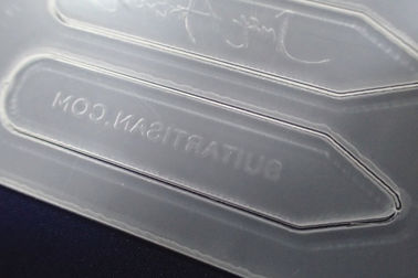 De het Embleemkleding van de Coutomlaser hangt Markeringen, Transparante Acrylmarkeringen