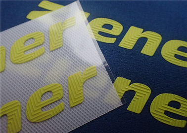 De speciale Etiketten van de de Hitteoverdracht van het Oppervlakte Lichtgele Merk voor Kledingstuk