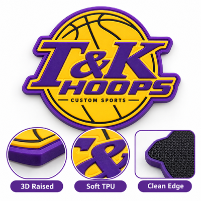 Persoonlijke geborduurde patches met logo voor universiteitsjackets en kleding
