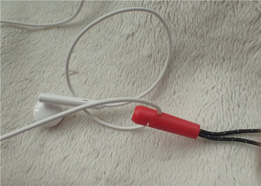Trekker van de de Kabel de Functionele Rubberritssluiting van de slijtageoortelefoon voor Sportman die aan Muziek luisteren
