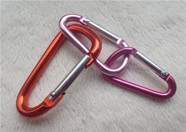De kleine Gepersonaliseerde Promotie Veelvoudige Kleuren D van Giftencarabiner - Gevormde het Metaal Zeer belangrijke Houder van de Alpinismegesp