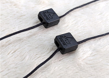 Het het Embleemnylon van het douanemerk hangt Markering van het Verbindings de Plastic Koord voor Kleding/Schoenen