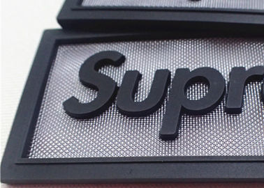Manier Decoratief Metaal Netto met de Rubberflarden van het Siliconeetiket voor Kledingstukken