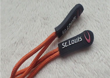 Trekker van de manier de Antislip Rubberritssluiting met Punten Twee Kleur 65*9mm