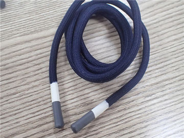 De ronde niet Elastische Grijze en Witte Deklaag van de Polyesterkabel voor Kleren