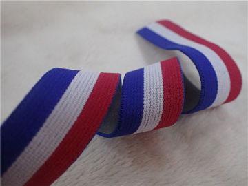 2CM Kleurrijke Jacquard Elastische Singelband voor het Materiaal van de Kledingstuk100% Polyester