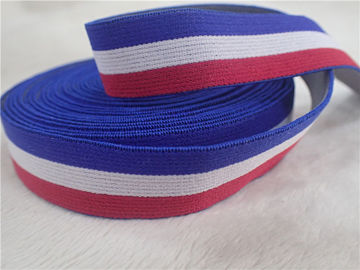 2CM Kleurrijke Jacquard Elastische Singelband voor het Materiaal van de Kledingstuk100% Polyester