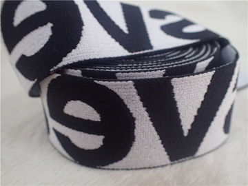 Manier 4CM de Dubbele Elastische Band van de Kleurenjacquard voor Rok Heldere Kleur