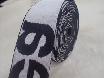 Manier 4CM de Dubbele Elastische Band van de Kleurenjacquard voor Rok Heldere Kleur