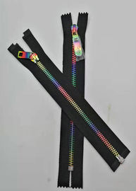 Open Beëindigen 5# die Kleurrijke de Tandenritssluiting van het Messingsmetaal voor Schoenen/Jasje/Jeans plateren