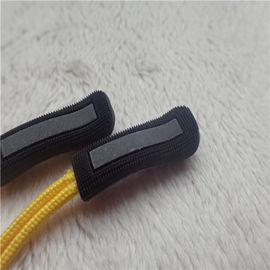 Weerspiegelende Zilveren Rubber de Ritssluitingstrekker van de Injectiekabel voor Kledingstukdecoratie