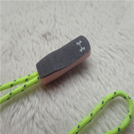 Fluorescent Groen Kabeloog die Rubberritssluitingstrekker voor Openluchtsportkleding vangen