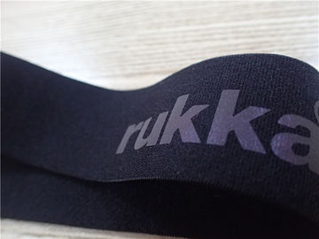 Het Embleem van de hitteoverdracht op van de Polyester Elastisch Singelband/Kleding Elastiekje