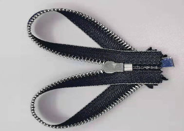 Duurzame y-de Tandenritssluiting van het Stijlmetaal met Zuivere Katoenen Doek/Metaalritssluitingen voor Jeans