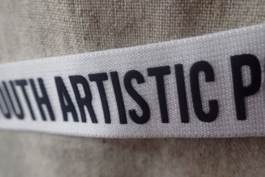 Van de het Schermdruk van het lintsilicone het Etiket/de Serigrafiestickers Wit 3D Embleem