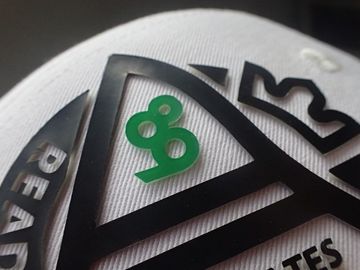 Heet - Lijm die 3D de Druketiket van het Embleemscherm/Douane Gedrukte Flarden steunen