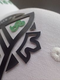 Heet - Lijm die 3D de Druketiket van het Embleemscherm/Douane Gedrukte Flarden steunen