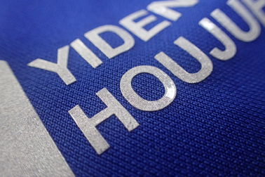 Het weerspiegelende Etiket van de de Hitteoverdracht van de het Schermdruk voor Voetbaluniformen