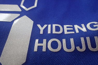 Het weerspiegelende Etiket van de de Hitteoverdracht van de het Schermdruk voor Voetbaluniformen