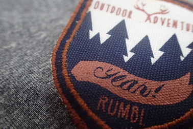 Gepersonaliseerde Geborduurde Applique-Flarden