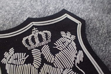 Schuim Kledende Rubber het Embleemflarden van Microfiber